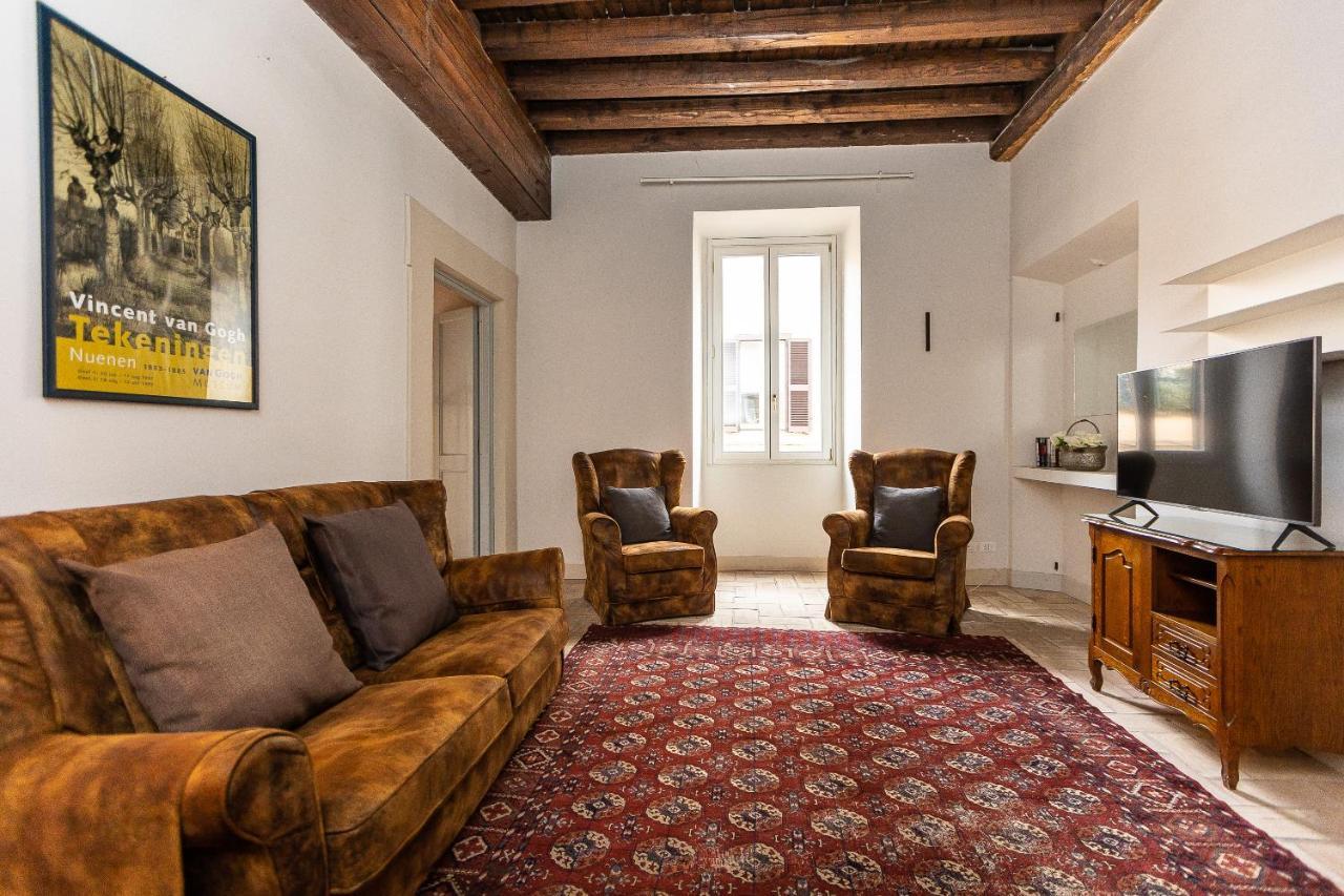 Rome Historical Apartment - Arco Dei Banchi Eksteriør billede